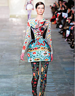 巴洛克风格服装：秋冬走秀系列