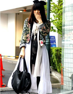 巴洛克风格服装：街拍系列