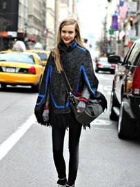 斗篷外套单品款式一览