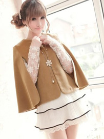 斗篷外套单品款式一览