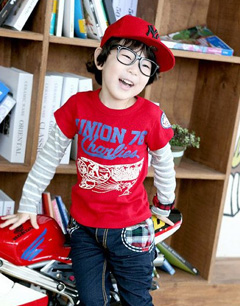 童装假两件套时髦卫衣推荐