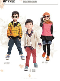秋季韩版童装潮流装扮