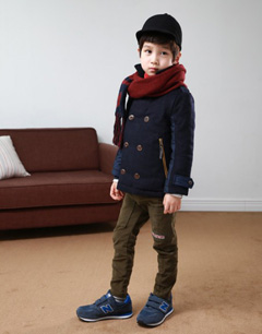 冬季韩版童装潮流服装搭配