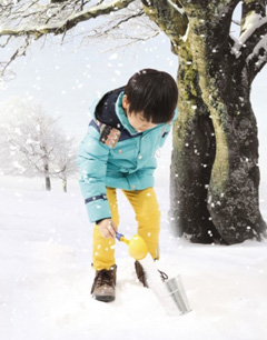 冬季韩版童装潮流服装搭配