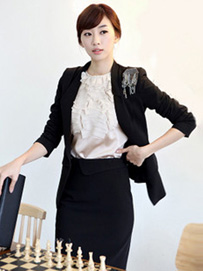 女士职业正装搭配