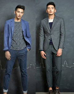 韩版男装西服搭配 魅力男人非你莫属