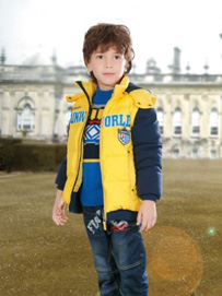 冬款童装类型：棉衣外套