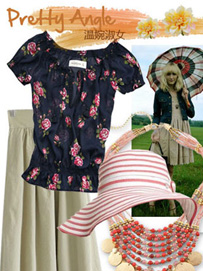 淑女风格服装如何搭配