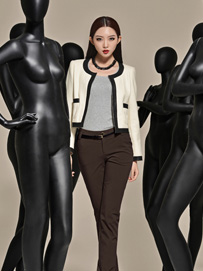 女士裤子品牌：逸阳