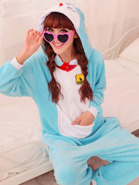 珊瑚绒家居服款式