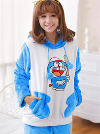 珊瑚绒家居服款式