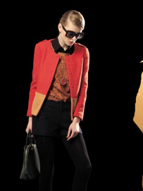 女士毛呢外套款式