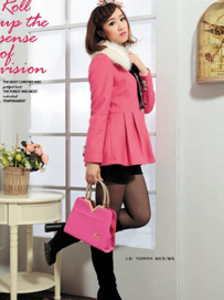 女士毛呢外套款式