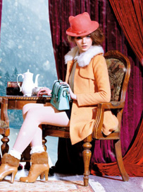 女士毛呢外套款式