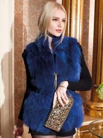 皮草马甲品牌推荐二