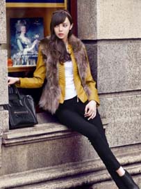 皮草马甲品牌推荐四