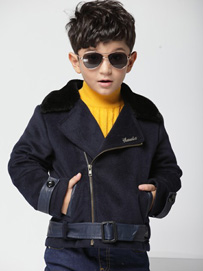 童装毛呢外套款式