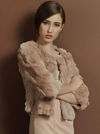 冬季女装外套:皮草外套