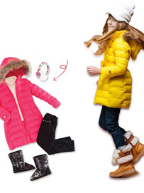 高知名度儿童羽绒服