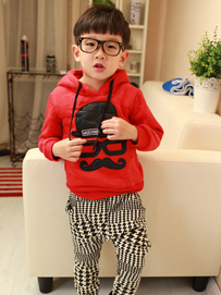 儿童卫衣款式-套头卫衣