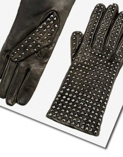 寒冷冬季最吸人眼球的皮手套