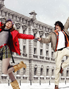 高档羽绒服：双羽户外羽绒服