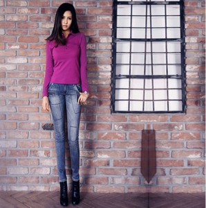 紧身牛仔裤,火辣身材的秘密武器!