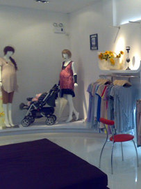 孕妇装店如何陈列