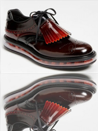 普拉达(Prada)气垫皮鞋