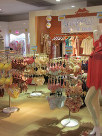 夏季服装店陈列-内衣