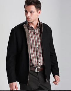 九牧王男装 经典夹克演绎睿智男人