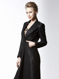 玖姿解构皮衣风情