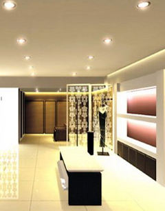 天花板设计以及空间与灯光照明配合