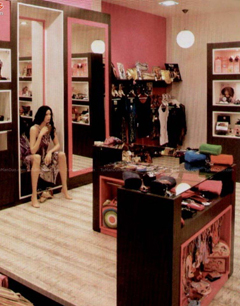 地板装饰材料和其颜色的选择以及图形设计