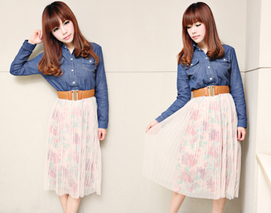 腰带选对了就是一道风景线