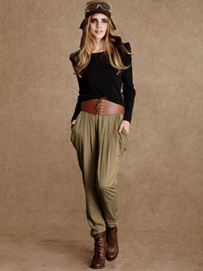 哈伦裤-甩掉讨厌的大象腿