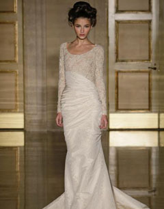 Douglas Hannant复古成衣风格婚纱
