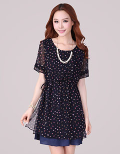 广州伊兰调大码女装专为年轻胖MM打造