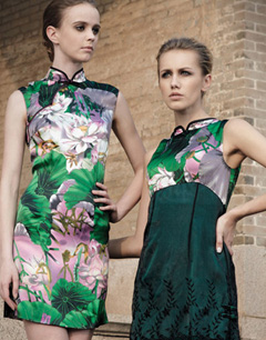 新中式浪漫风格的唐装品牌-唐婕