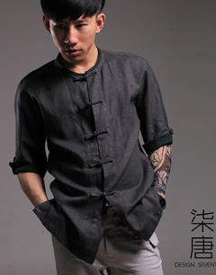 时尚中国风高端男装品牌-柒唐