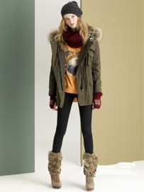 U.G.I.Z冬季帅气军装风