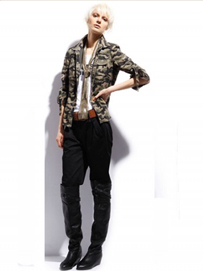 西蔻SIEGO飒爽军装女郎