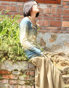 茵曼品牌淘宝网秋季女装销售长红