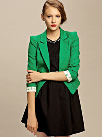 小洋裙+小西装 甜美无敌