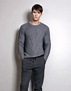 2013秋冬男装搭配——毛衣