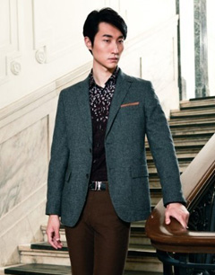 2013秋冬男装搭配——西装