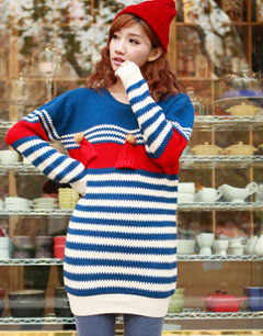 帽子+冬季毛衣搭配 主打首选