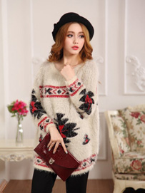 秋冬长衫保暖又显苗条有致