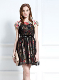 韩版碎花裙 小女人的最爱