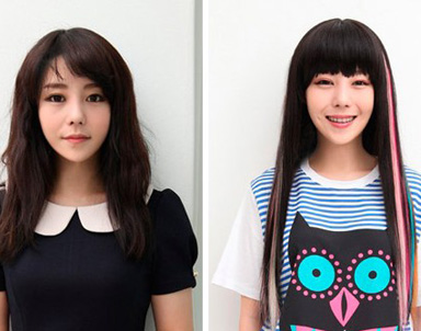 2013流行发型 巧带魅力假发